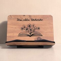 Kitap Okuma Standı | Ahşap Rahle