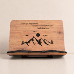 Kitap Okuma Standı | Ahşap Rahle