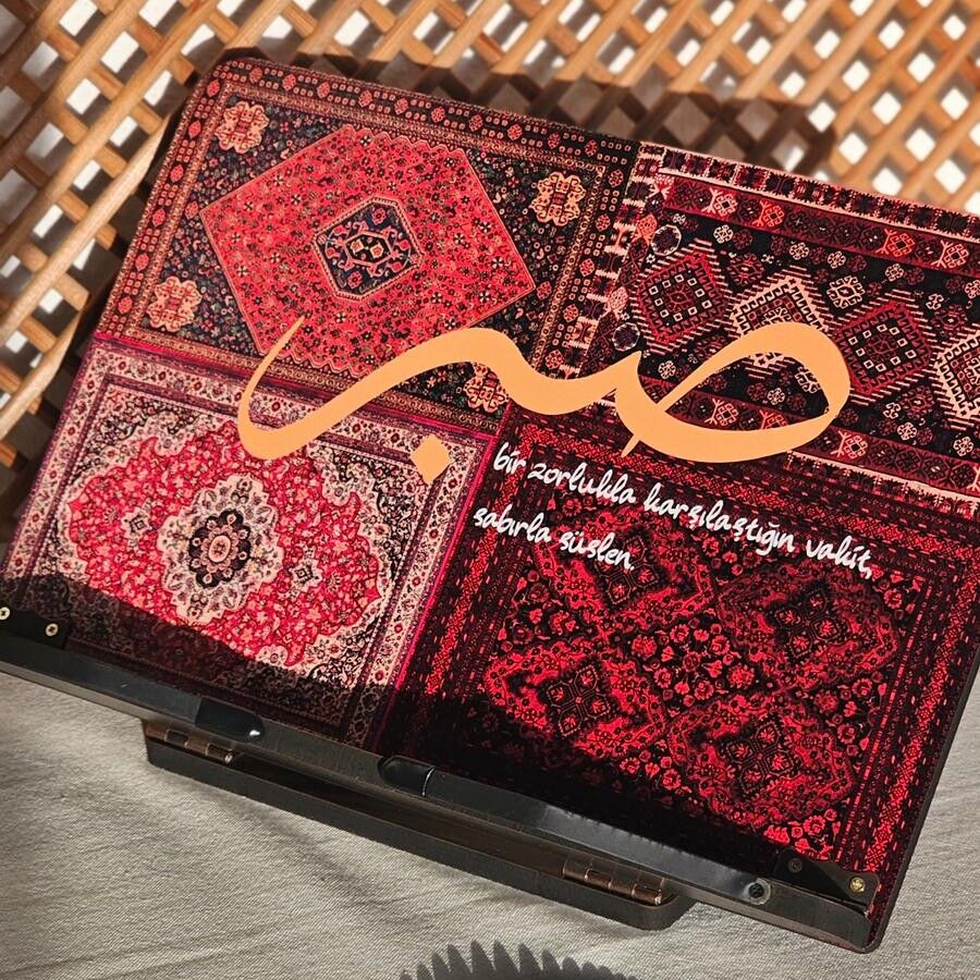 Kitap Okuma Standı | Rahle - Sabır