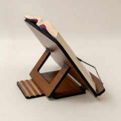 Kitap Okuma Standı | Sabır Temalı Ahşap Rahle