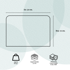 Kitap Okuma Standı | Sabır Temalı Ahşap Rahle