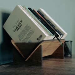 Masaüstü Ahşap Kitaplık