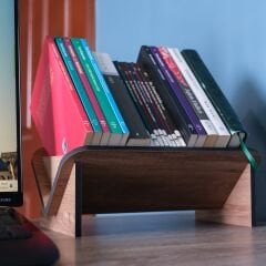 Masaüstü Ahşap Kitaplık
