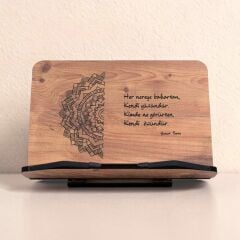 Kitap Okuma Standı | Ahşap Rahle