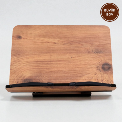 Büyük Boy Kitap Okuma Standı | Rahle - Atlantik Çam