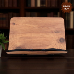 Büyük Boy Kitap Okuma Standı | Rahle - Atlantik Çam