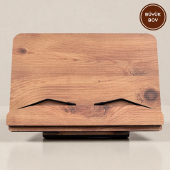 Büyük Boy Kitap Okuma Standı | Rahle - Atlantik Çam