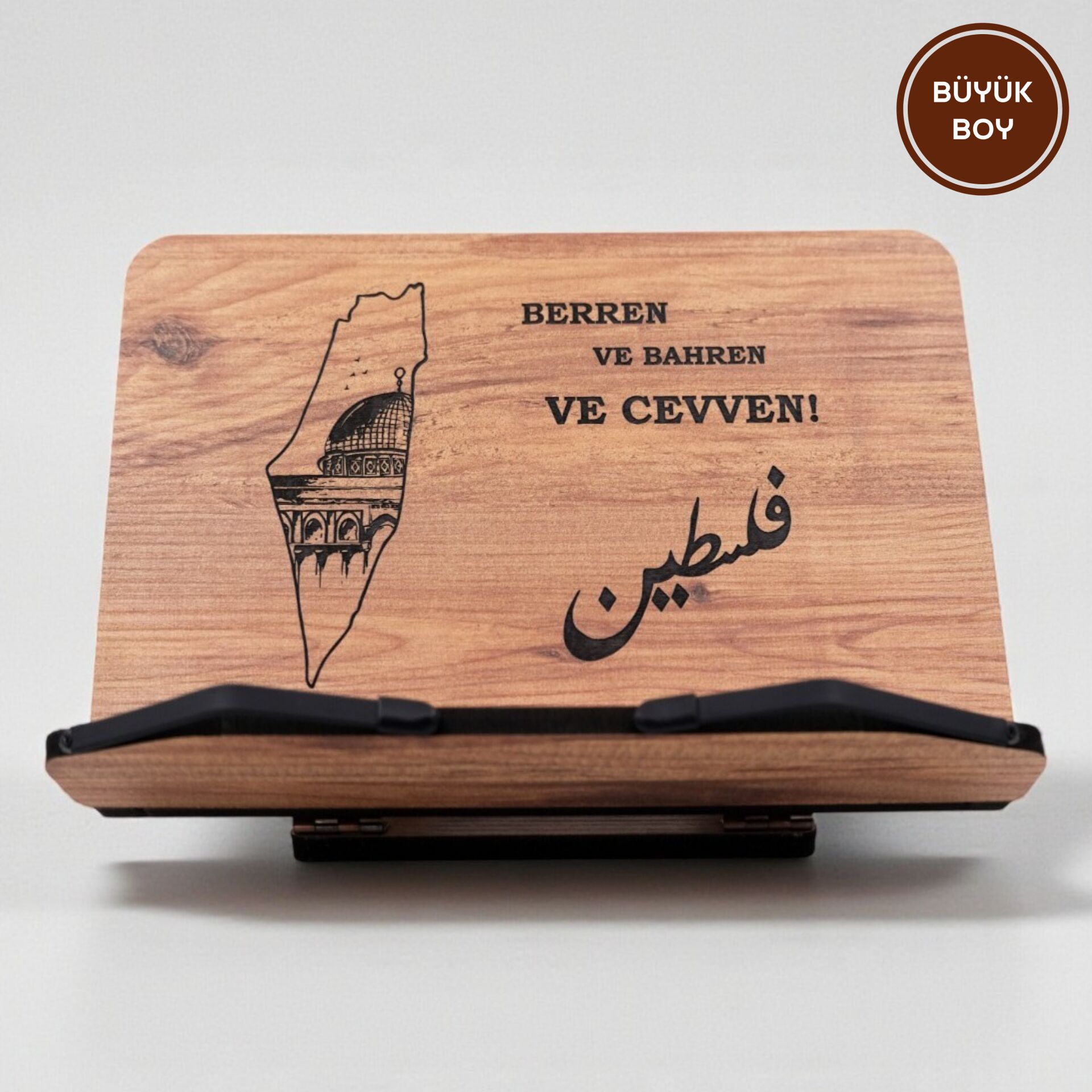 Büyük Boy Kitap Okuma Standı | Rahle - Filistin