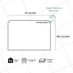 Büyük Boy Kitap Okuma Standı | Rahle - Filistin