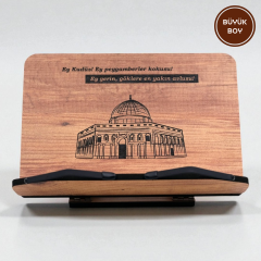 Büyük Boy Kitap Okuma Standı | Rahle - Kudüs