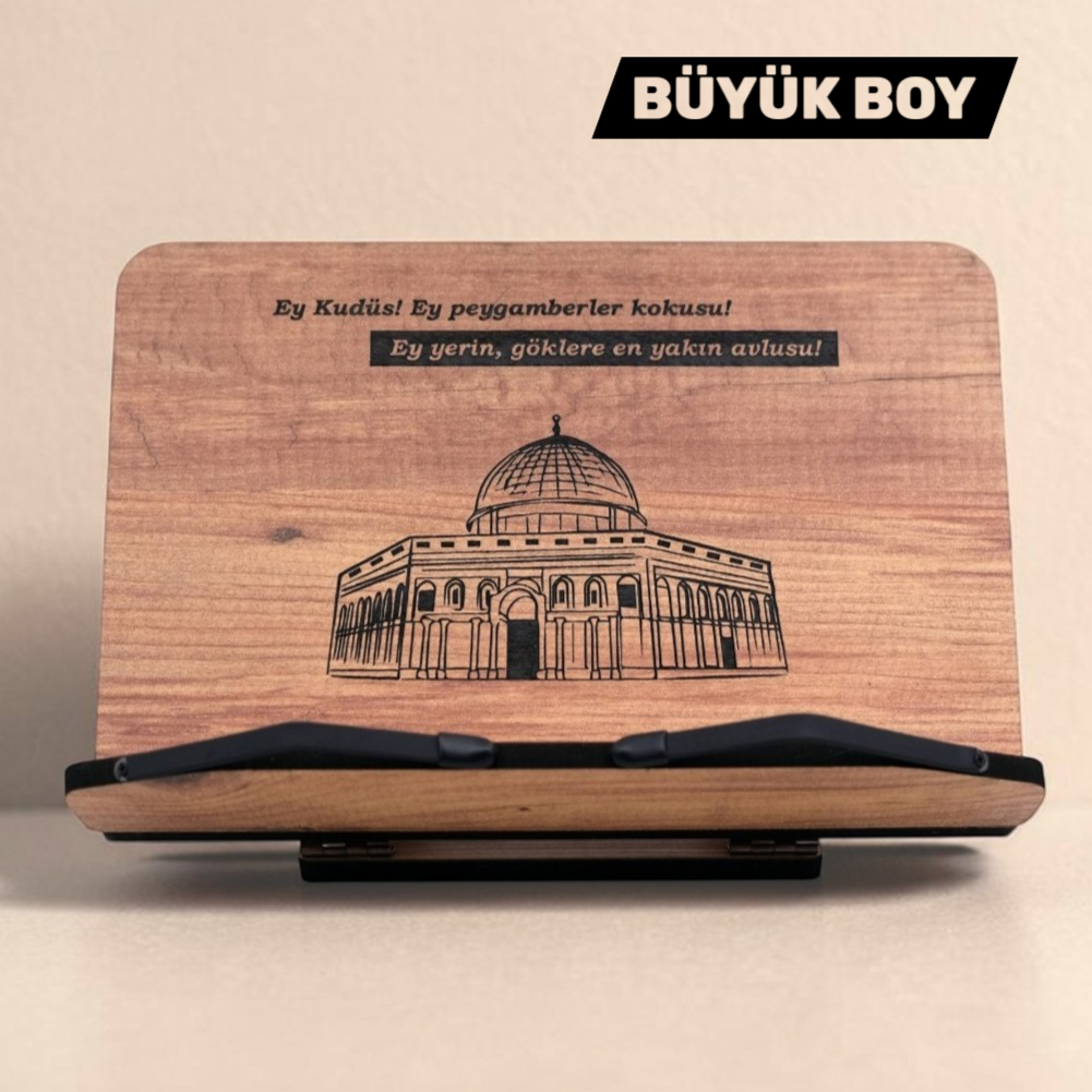 Büyük Boy Kudüs Temalı Atlantik Çam Rahle