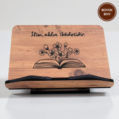 Büyük Boy Kitap Okuma Standı | Rahle - İlim