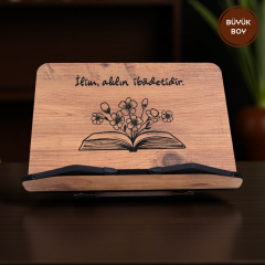 Büyük Boy Kitap Okuma Standı | Rahle - İlim