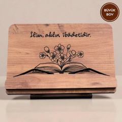 Büyük Boy Kitap Okuma Standı | Rahle - İlim