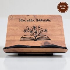 Büyük Boy Kitap Okuma Standı | Rahle - İlim