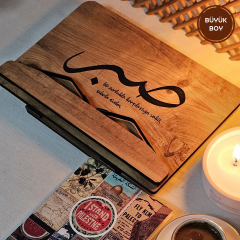 Büyük Boy Kitap Okuma Standı | Rahle - Sabır