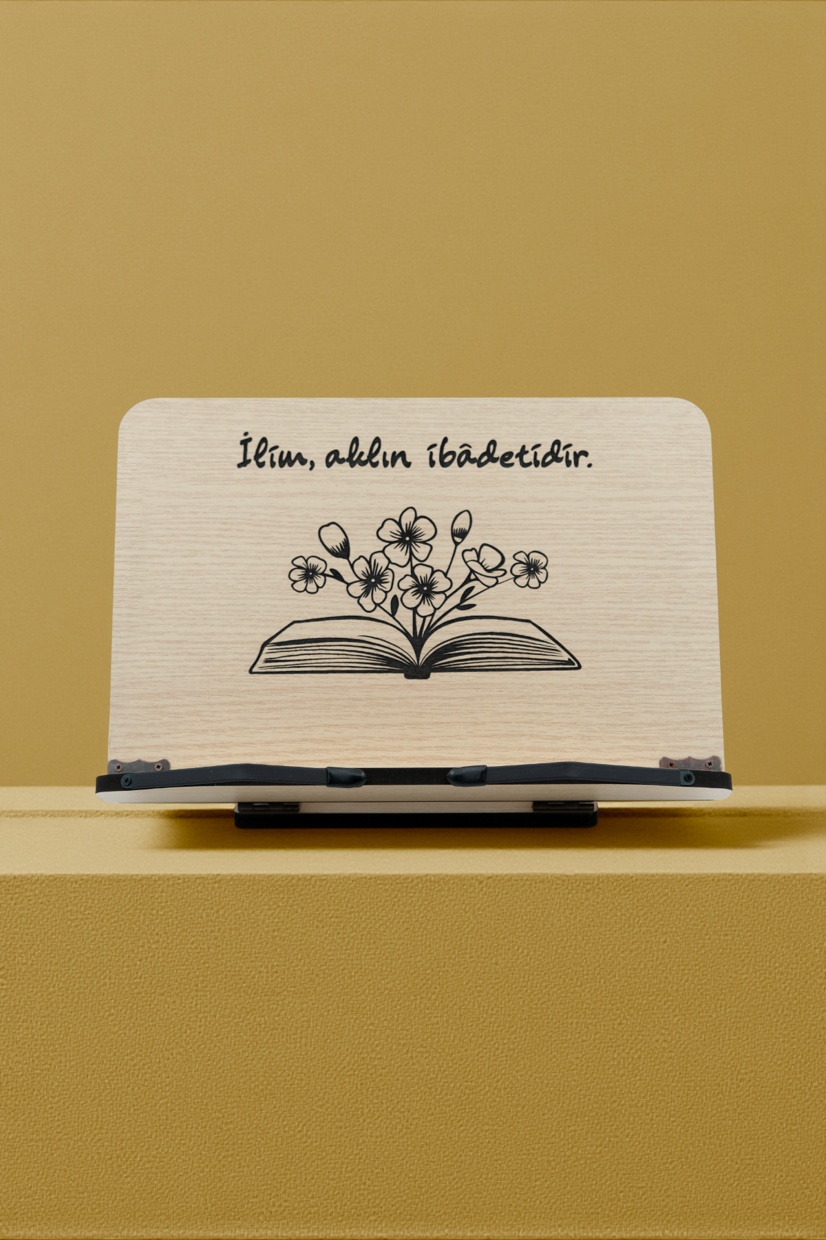 Kitap Okuma Standı | Ahşap Rahle