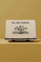 Kitap Okuma Standı | Ahşap Rahle