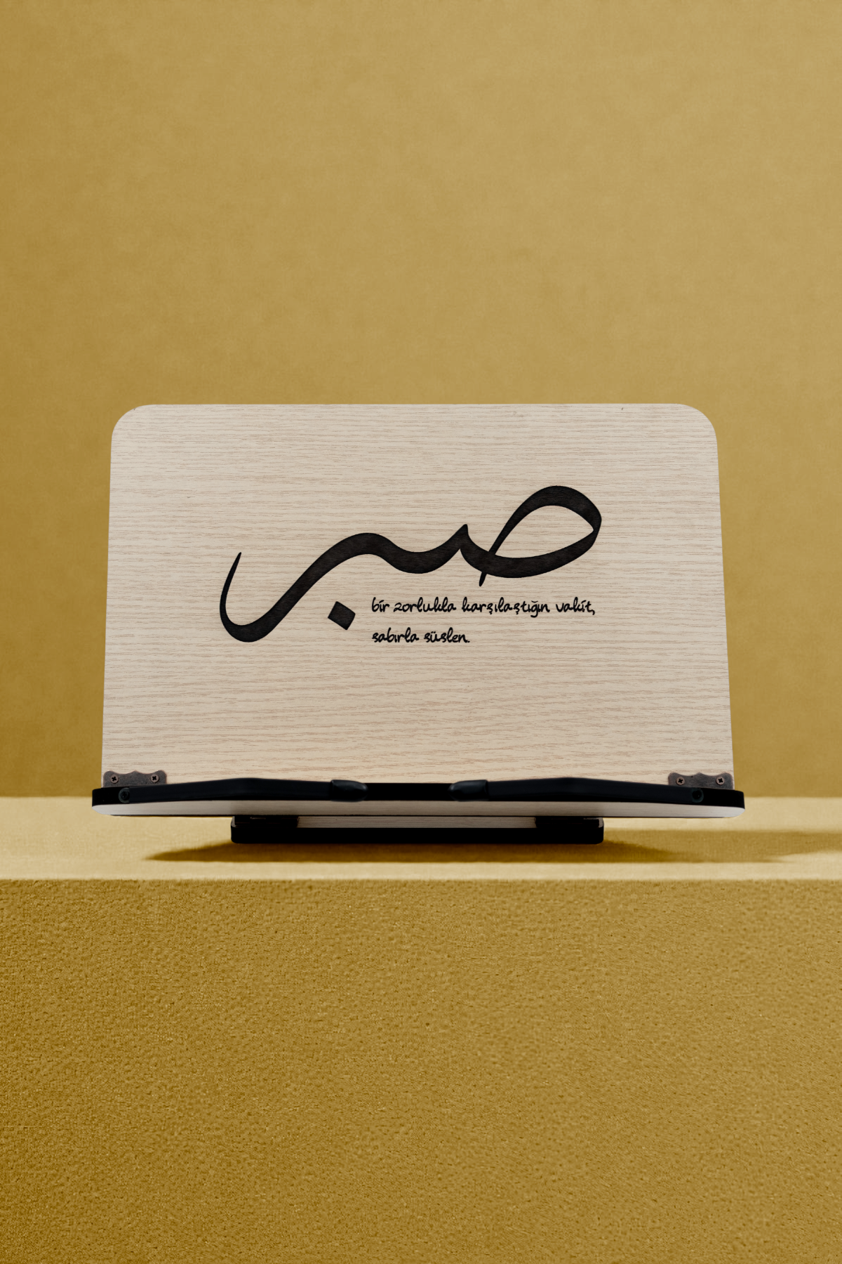 Kitap Okuma Standı | Rahle - Sabır