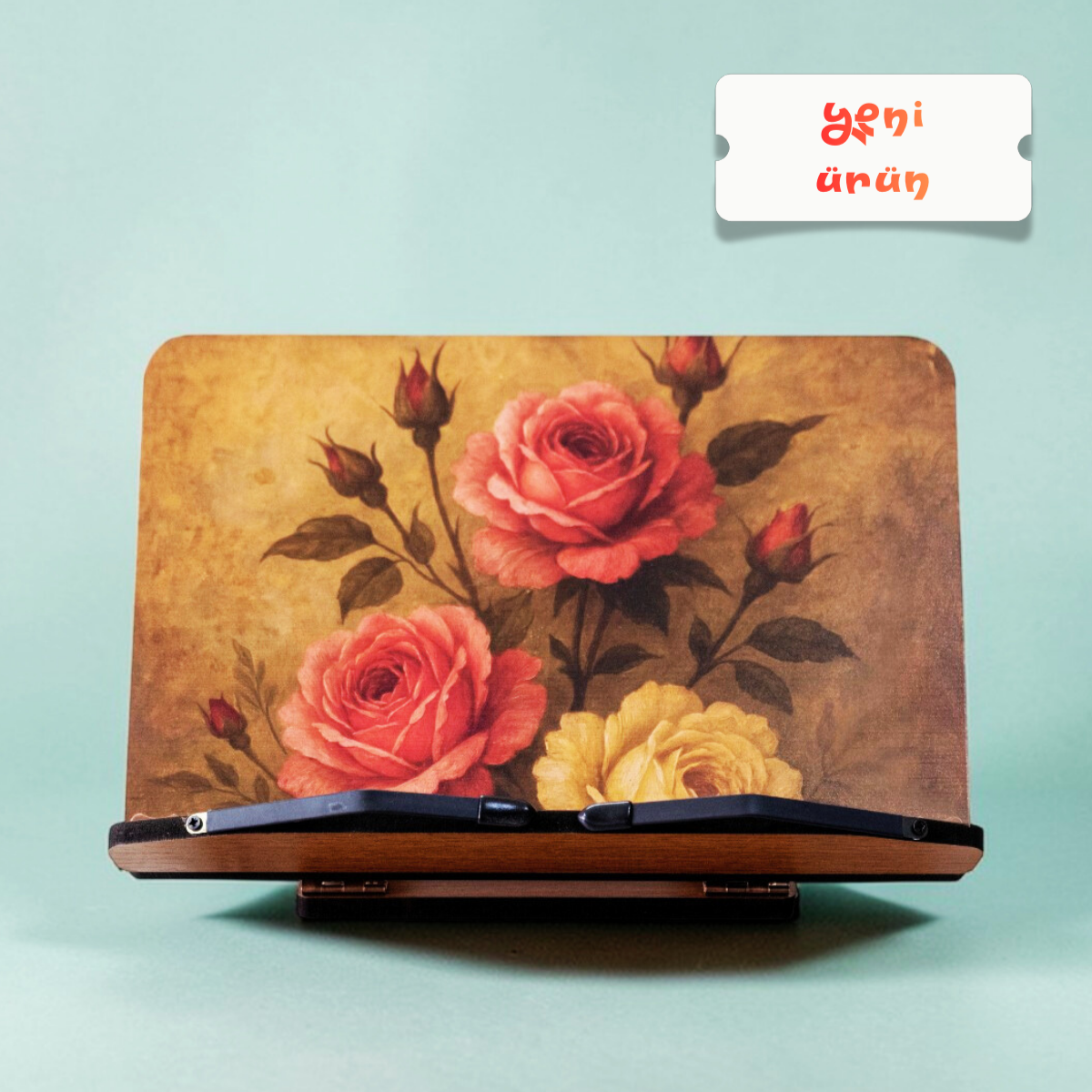 Kitap Okuma Standı | Ahşap Rahle