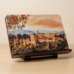 Kitap Okuma Standı | Endülüs Temalı Ahşap Rahle