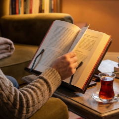 Kitap Okuma Standı | Ahşap Rahle