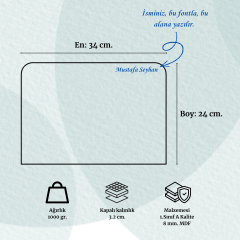 Büyük Boy Kitap Okuma Standı | Ahşap Rahle