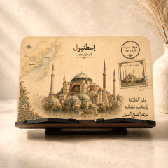 İstanbul Temalı Rahle | Kitap Okuma Standı