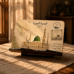 Medine Temalı Rahle | Kitap Okuma Standı