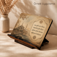 Kişiselleştirilebilir Rahle | Büyük Boy
